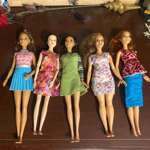 Barbie doll set